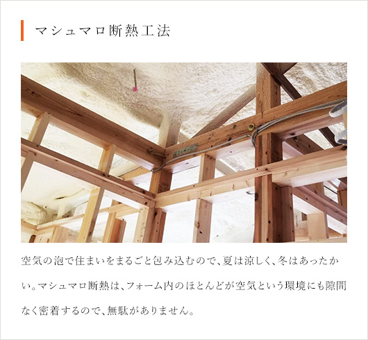 マシュマロ断熱工法