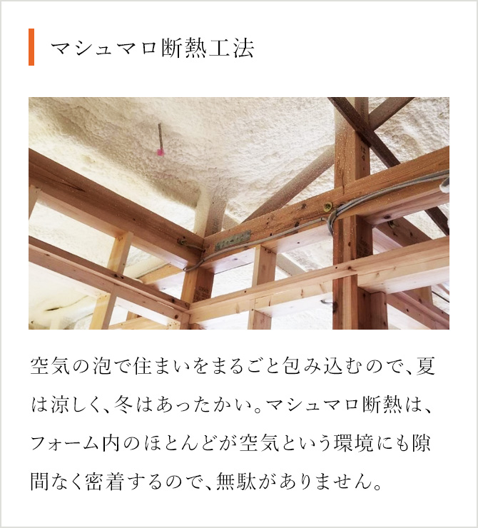 マシュマロ断熱工法